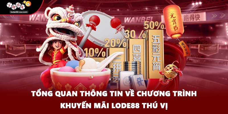 Tổng quan thông tin về chương trình khuyến mãi Lode88 thú vị